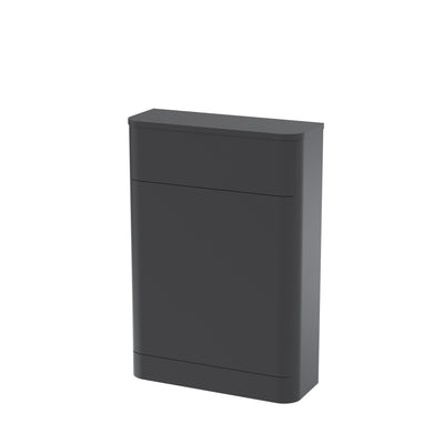 Nuie Parade 550 x 200mm WC Unit (Without Cistern) - Anthracite Satin