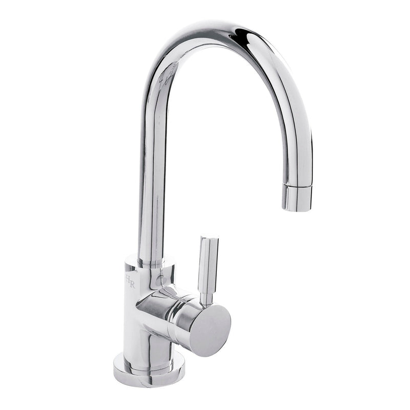 Hudson Reed Tec Lever Side Action Basin Mixer With Waste - Chrome