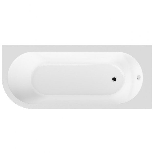 Capri Corner Bath With Panel 1700 x 725mm Right Hand