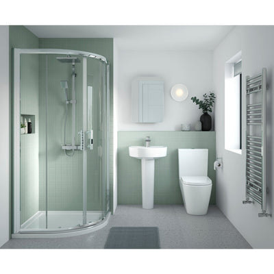 Capri 520mm Basin & Full Pedestal