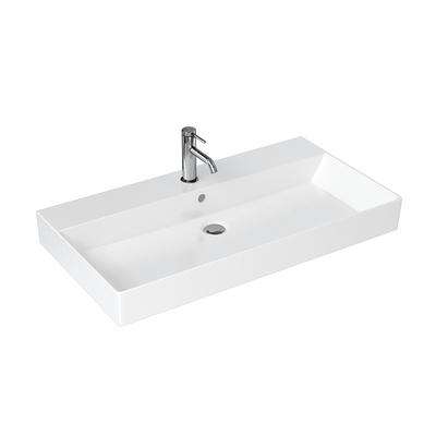 Britton Bathrooms Shoreditch Frame Basin 850mm With 1 Tap Hole