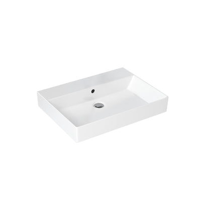 Britton Bathrooms Shoreditch Frame Basin 600mm With No Tap Hole