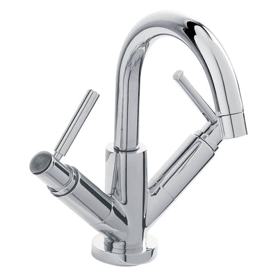 Hudson Reed Tec Lever Mono Basin Mixer With Waste - Chrome