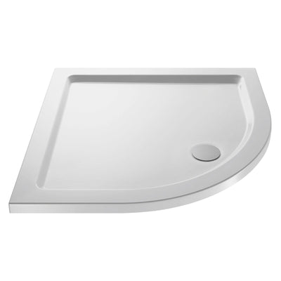 Stone Resin 40mm Quadrant Shower Tray & Waste 760 x 760mm