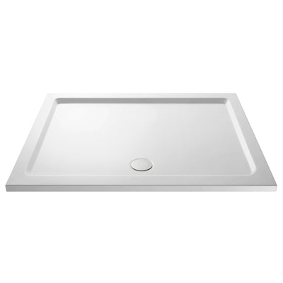 Stone Resin 40mm Rectangular Shower Tray & Waste 1300 x 800mm